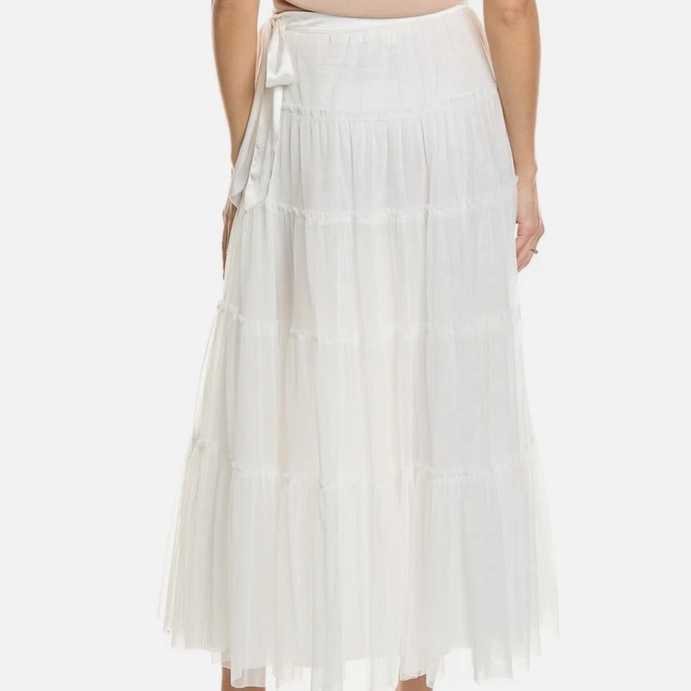 Love shack Fancy Maxi skirt